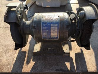 Pedestal grinder buffer American