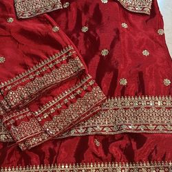 Indian Party Wear Gara Dress