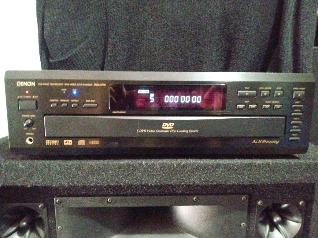 Denon DVM-3700 5 Disc DVD Player