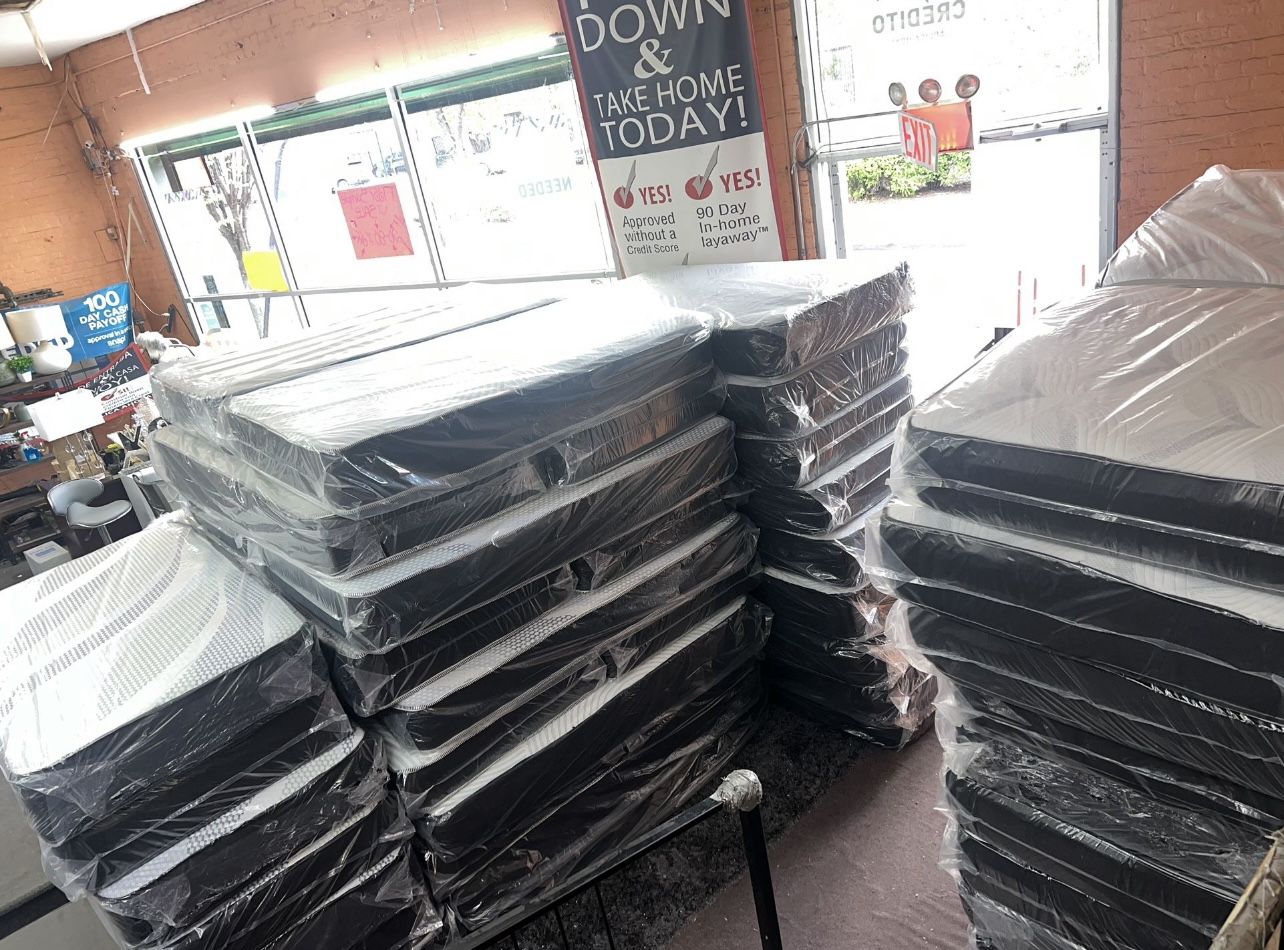 🛏️Mattress+Boxspring-Fast Delivery All Sizes Available! 🛏️