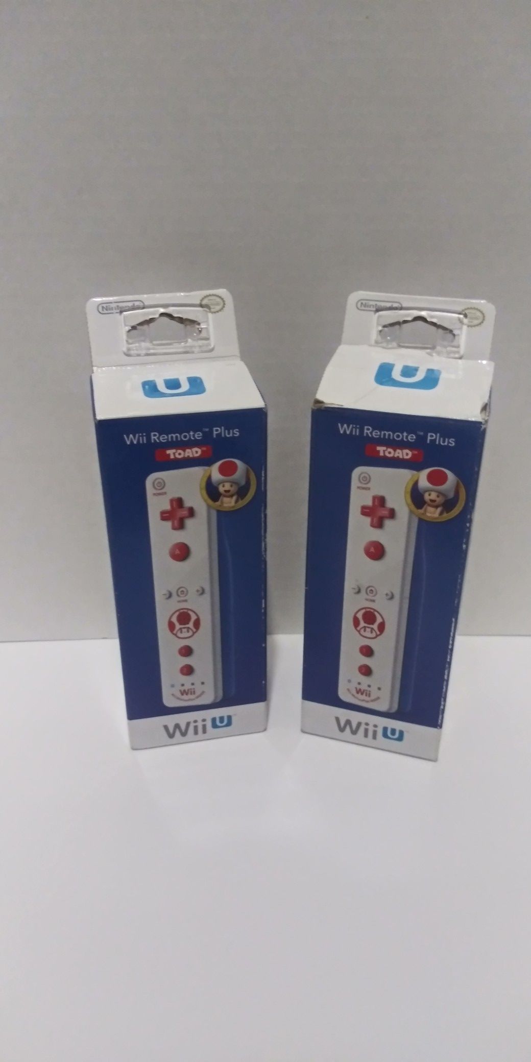 2 NIB Nintendo Wii Remote Plus Wii and Wii U