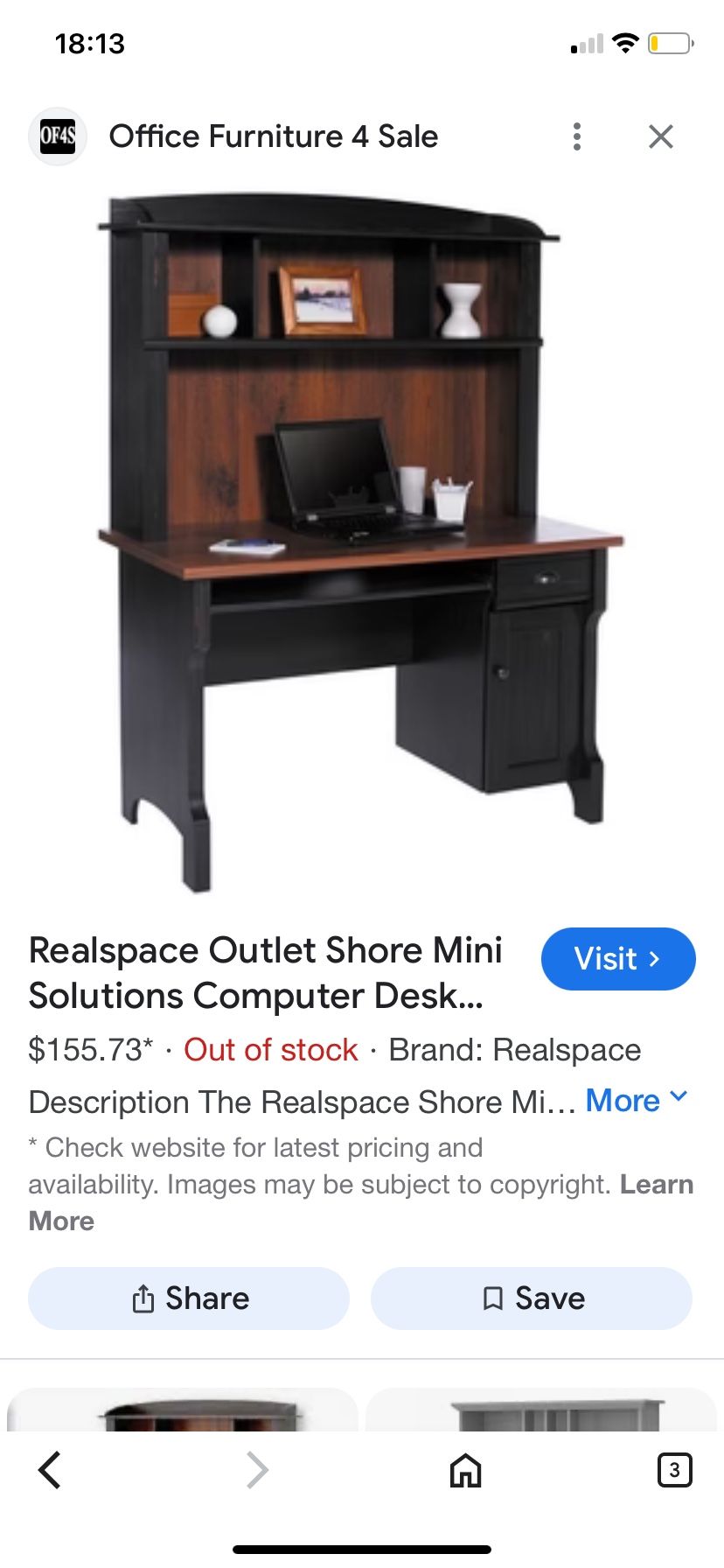 Furniture, Computer Desk