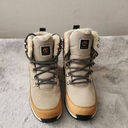 Timberland Mt Maddsen Waterproof Leather Boots Size:7.5 Color: Tan/Beige 