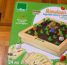 Vilac Vegetable Memory Game