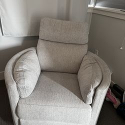 Nursing rocking glider