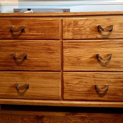 Vintage Western Themed Dresser And Twin Bed Frame!