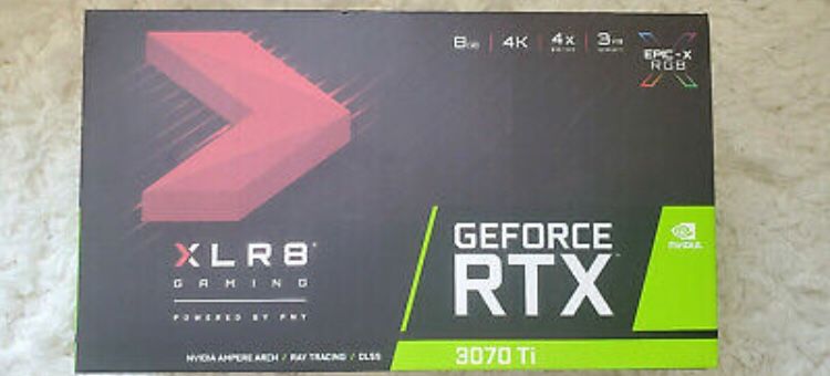 PNY XLR8 Gaming REVEL Edition GeForce RTX 3070 Ti 8GB GDDR6X PCI Express 4.0 x16 . The