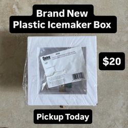 Brand New Plastic Icemaker Box (1 Available) 
