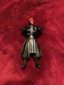 1998 Star Wars Episode 1 Hasbro Commtech Darth Maul Jedi Duel Figure