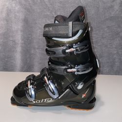 ROSSIGNOL SALTO STS Cockpit SKI BOOTS 26.5 Gray Transparent Thermo Fit Canting ROSSIGNOL SALTO STS Cockpit SKI BOOTS 26.5 Black Transparent  main image 4