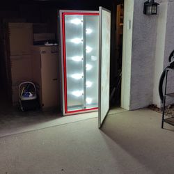 Neon Lighted Sign Led And Bulbs For Business Or Man Cave .