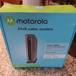 Motorola 24x8 DOCSIS 3.0 Cable modem