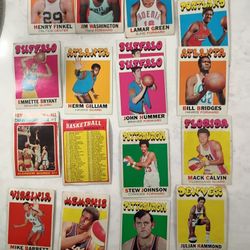 30 Vintage 191 TOPPS Basketball Cards 