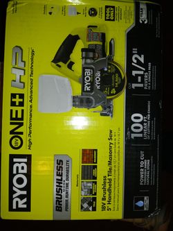RYOBI
ONE+ HP 18V Cordless Handheld Wet/Dry Masonry Tile Saw (Tool Only)
