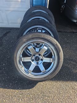 Set of 4 tires and wheels