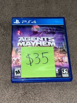 PlayStation video game ps5 ps4 agents of mayhem
