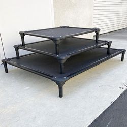 (Brand New) Heavy Duty Raised Pet Bed (Medium $40, Large $50, X-Large $60) Elevated Dog Bed Cot 