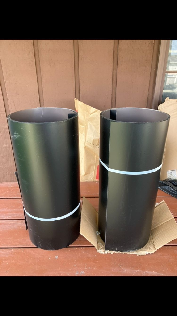 Aluminum trim coil Black/ musket Brown 