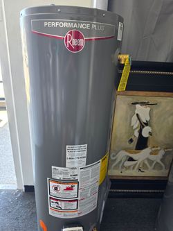 New Water Heater Rheem Performance Plus