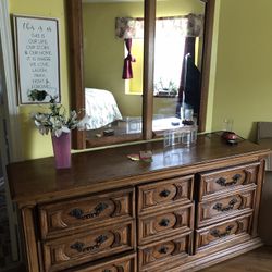Solid Wood Dresser 