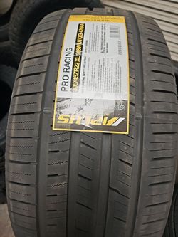 New set of tires aplus 305 45 22