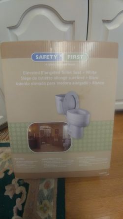 New elevated elongated toilet seat