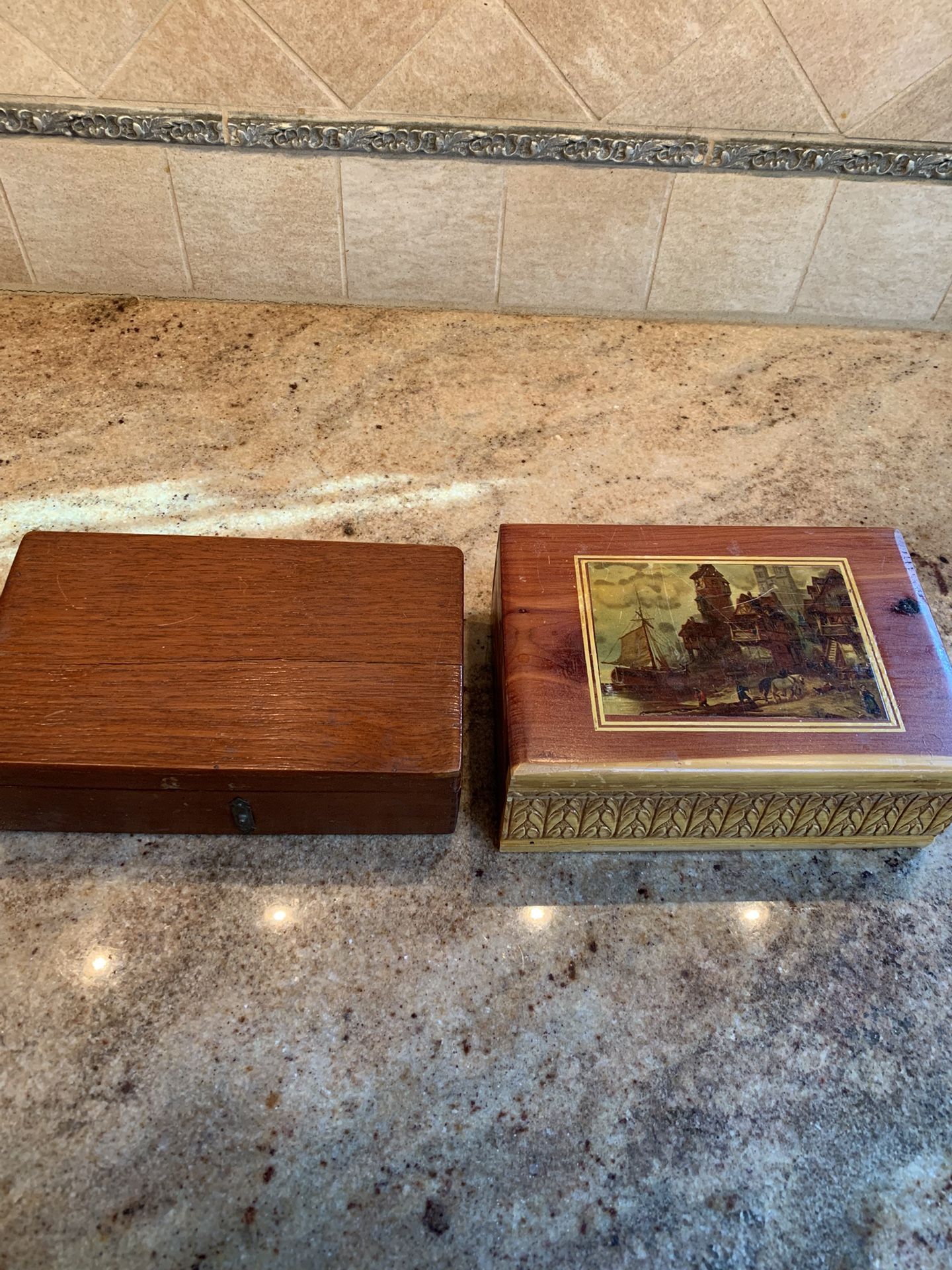 Antique Wooden Box