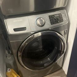 Samsung Steam Dryer And Washer Set 