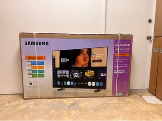 70 “ Samsung smart 4K LED HDR TV