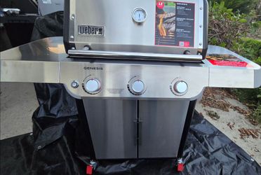 Weber Genesis S-315 Stainless Steel Propane Grill