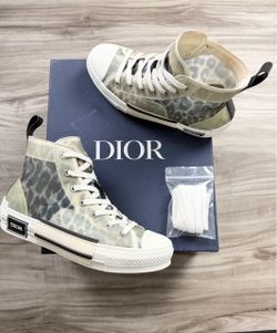 DIOR B23 Leopard High Size 8 (EU 39) Womens