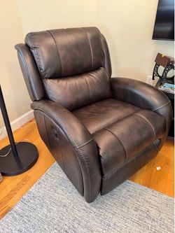 Dark Brown leather power recliner Chair TIMBERLAND CO., LTD  KXW770M-L1-1E-CW