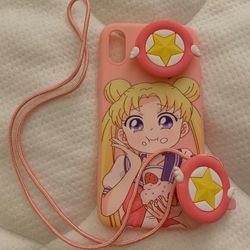 Sailor Moon iPhone X Silicone Phone Case