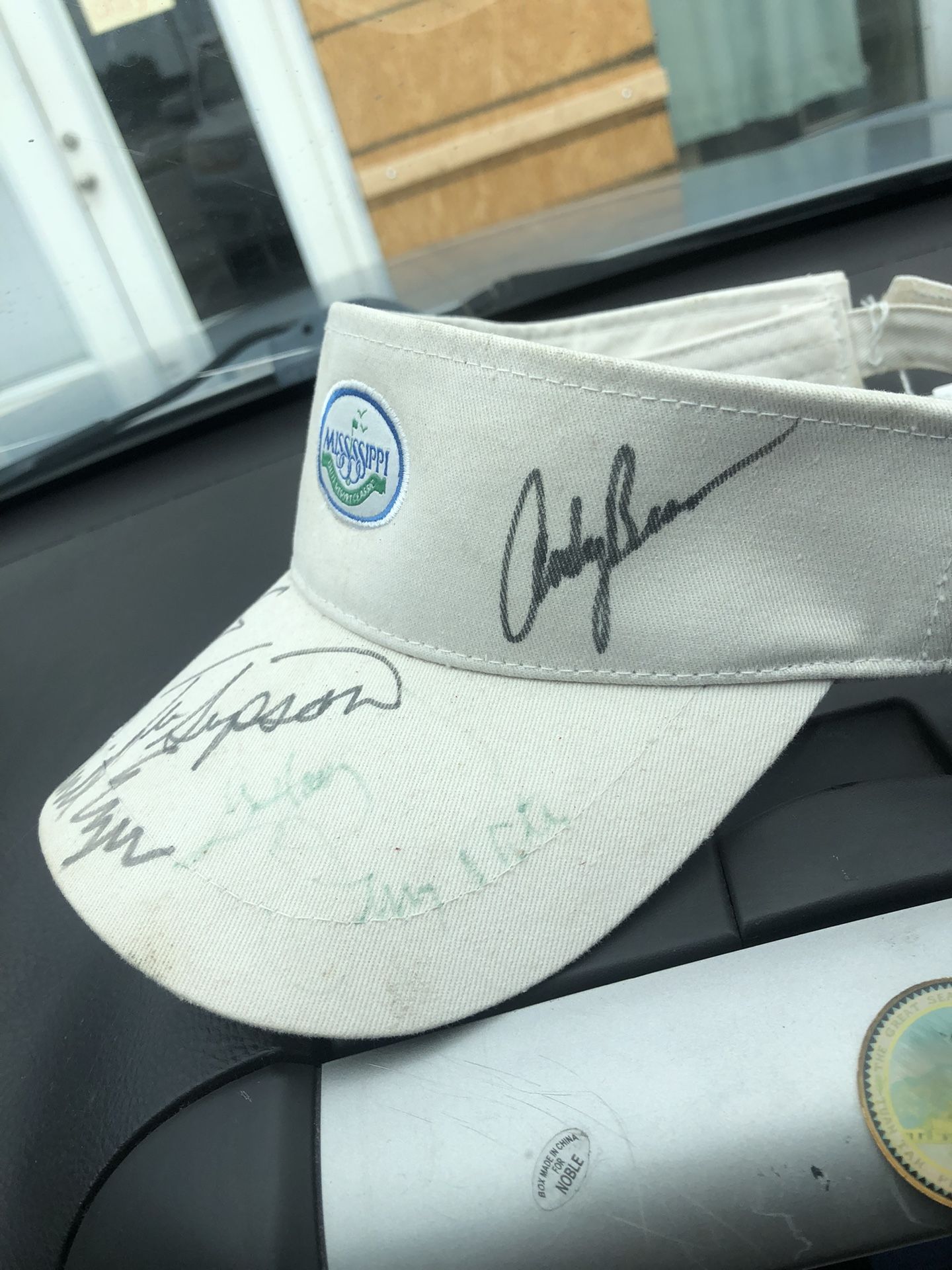 Signed Golfer Cap Gulf Coast Classic