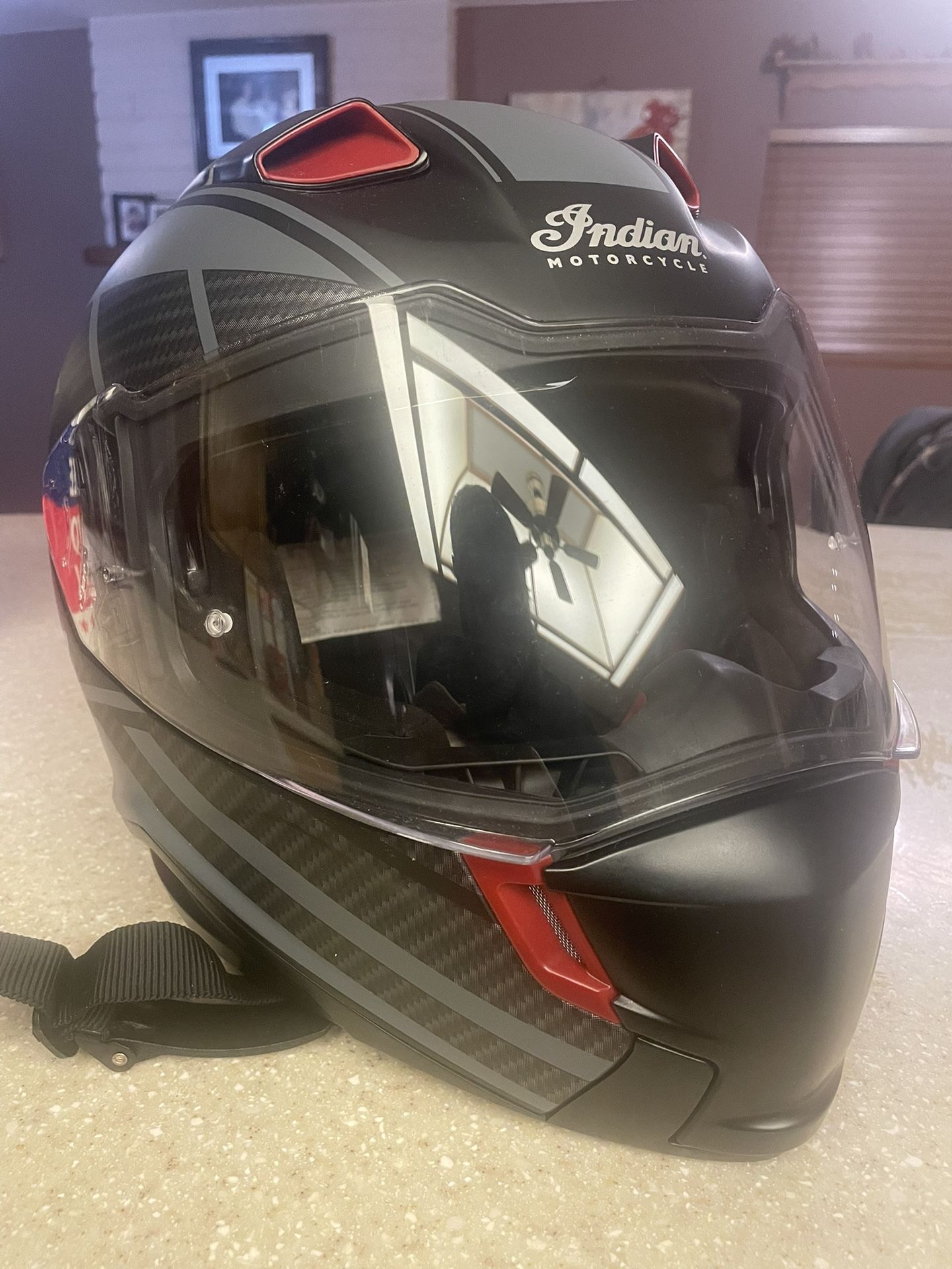 Motorcycle Helmet, Indian Motorcycle, Xl, DOT