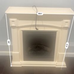 electric fireplace  no remote