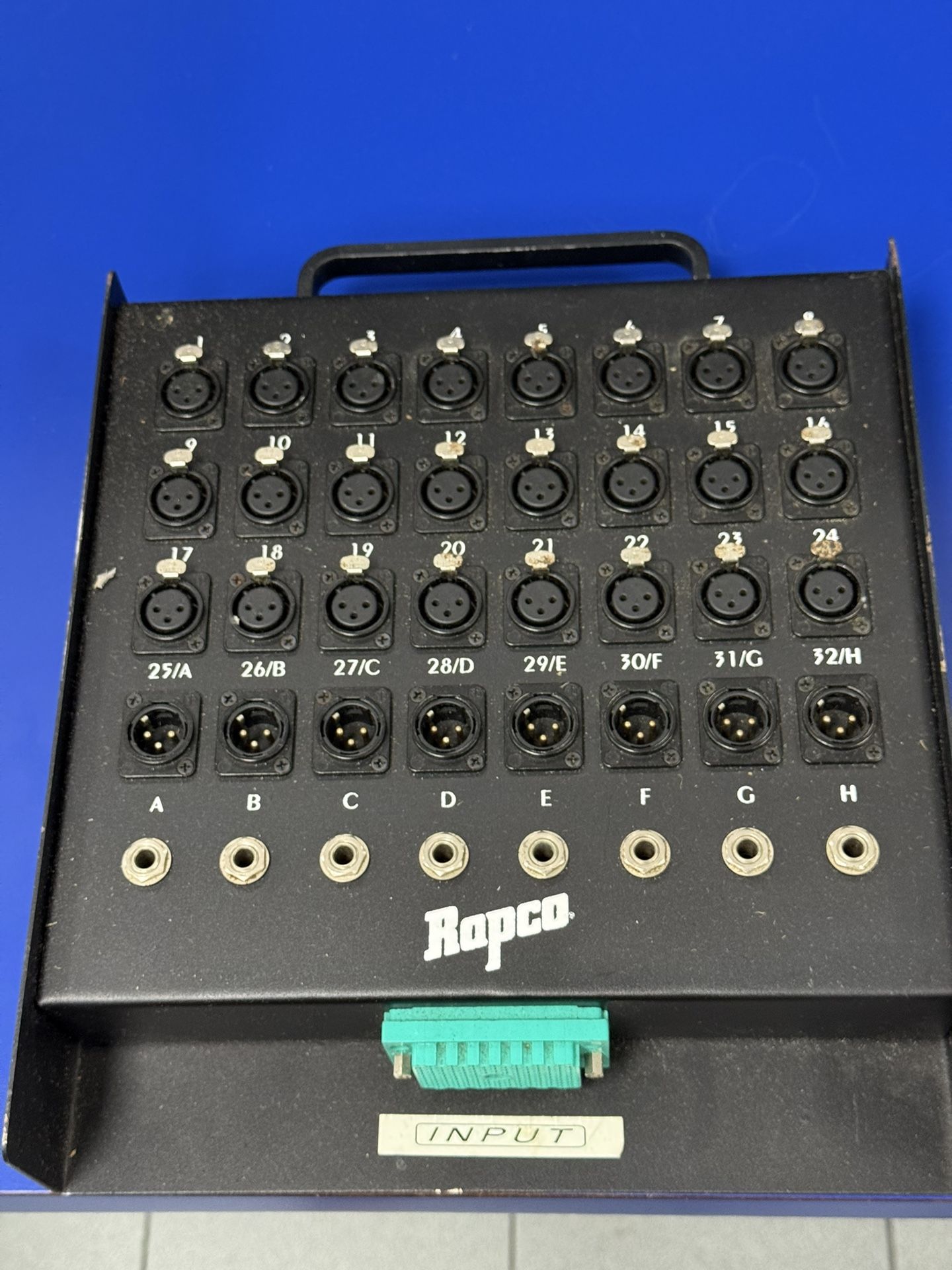 Rapco S24X8- S Series 24 x 8 XLR Stage Snake with 1/4" Returns