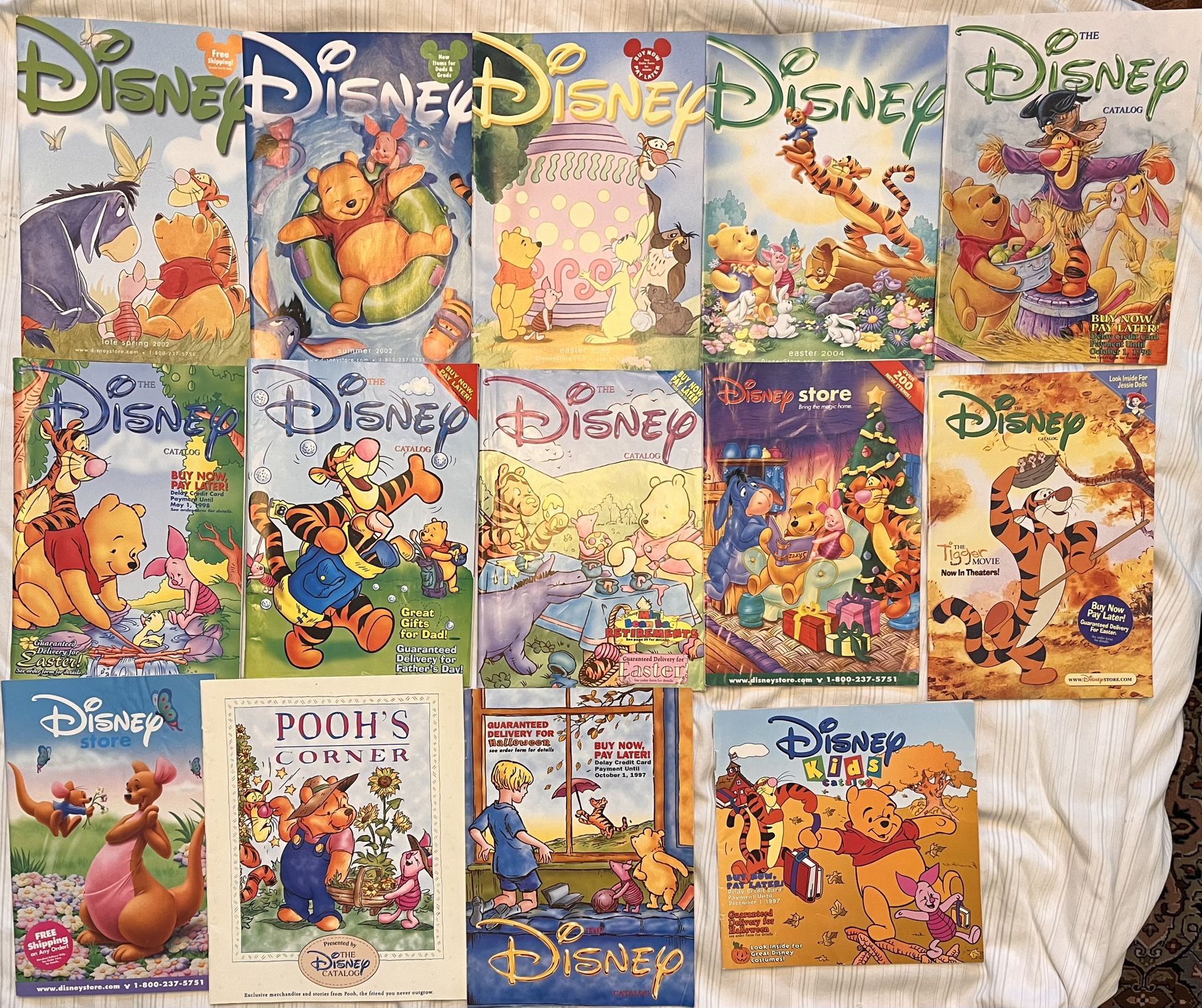 Vintage Disney Catalog (Winnie Then Pooh Theme)