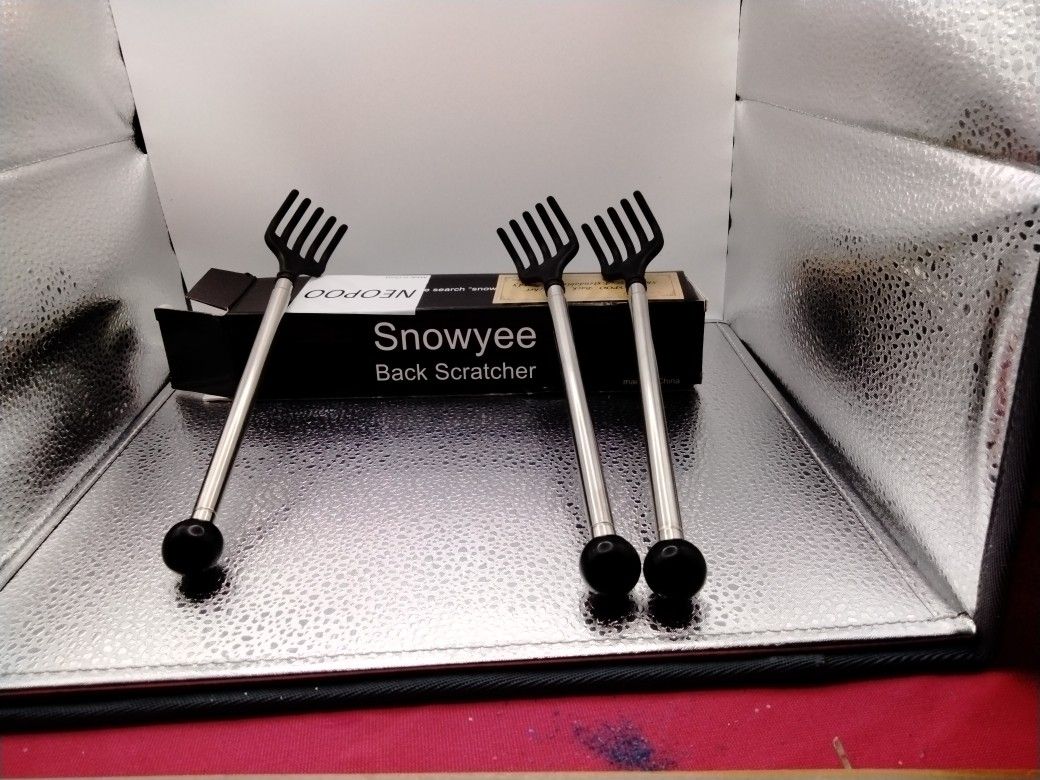Snowyee 3 Pack Extendable Back Scratcher Portable Telescopi Back Massager Back Scratcher