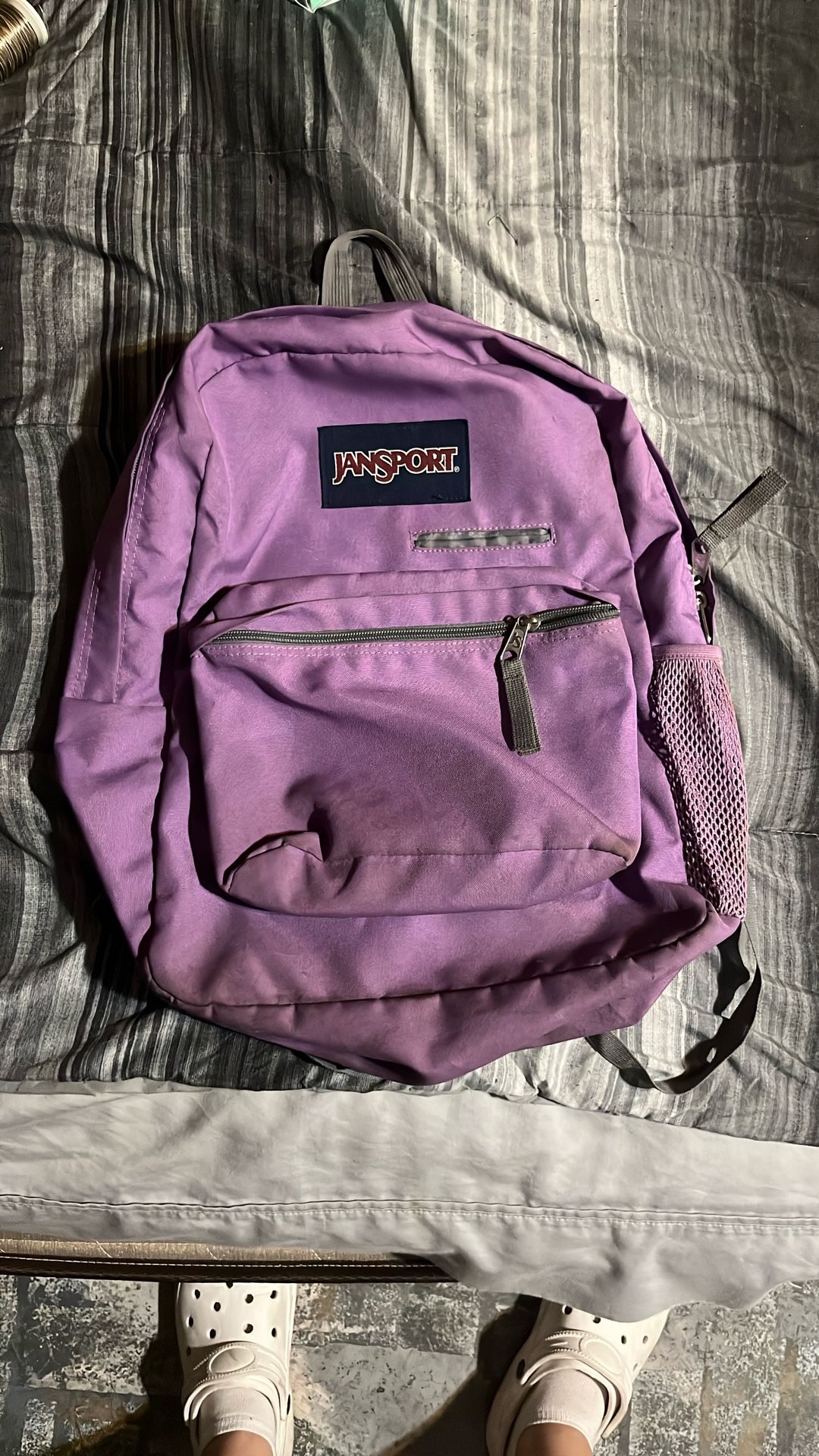 Purple Jansport Backpack