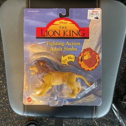 Lion King Adult Simba Fighting Action Figure 