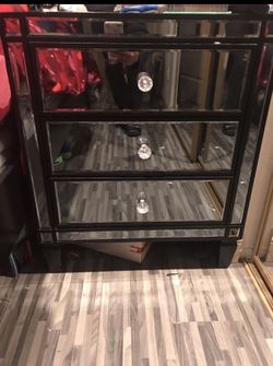 Mirror Black Night Stands