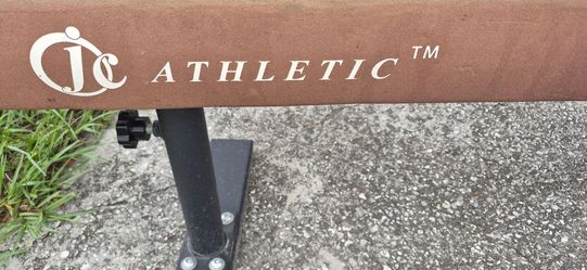 JC Athletic 8ft Suede Adjustable Balance Beam