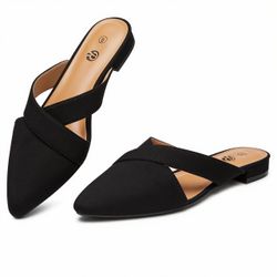 Rekayla Women's Mules Black Size 7.5