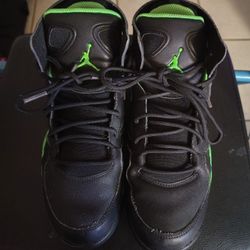Jordan Black/Green Strike White Shoes