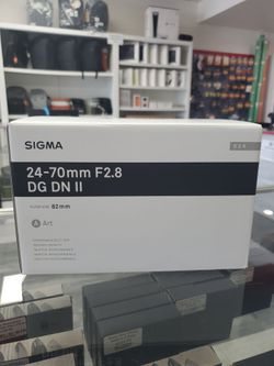 Sigma 24-70 mm F2.8 II (SONY E)