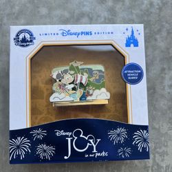 D23 EXPO 2024 Mickey Peter Pan Ride Pin LE 500 Limited Edition
