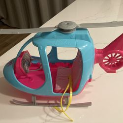 Barbie helicopter