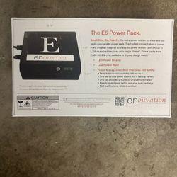 power recliner set’s battery pack and battery pack charger