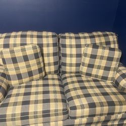 Couch Love Seat Ottoman